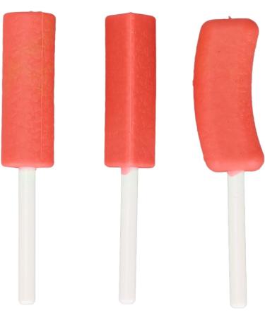 Portable Orthodontic Pacifiers with Flexible Leveling Shell - Professional Silicone Packaging 6 Pack - Tasty Red Strawberry Flavor - Buy Online on SooperMarket.com