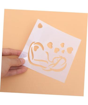10 Pcs Cake Template Stencil Cake Decorations Wedding Decoration Cookie Mold Clothespin Ornament Fondant Molds Cake Stencils Birthday Cakesicles Fudge Pregnant Woman Dessert As Shownx2pcs 5pcsx2pcs - Buy Online on SooperMarket.com
