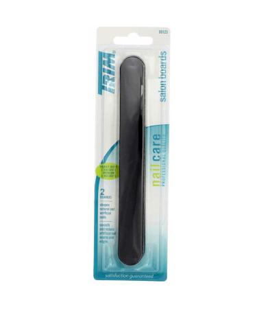 PWC Collections/W.E.Bassett Trim Salon Board Blk 2pk Size Ea Trim Salon Boards Black Heavy Duty (100 Grit) & Medium (80 Grit) 0023 1 Count