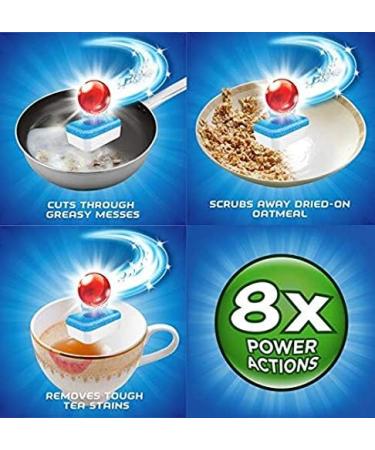 Buy Finish Power Ball All In 1 Max Dishwasher Detergent Pods - 55 Tabs for Everyday Clean and Shine | International Shipping Available - Buy Online on SooperMarket.com