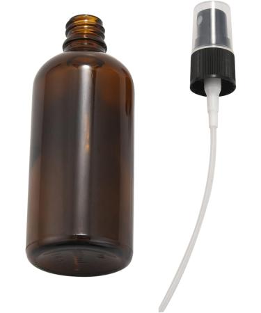 Kuuddker 100ML Amber Glass Bottle with Black ATOMISER Sprays Refillable Container for Essential Oil/Aromatherapy Use - Buy Online on SooperMarket.com