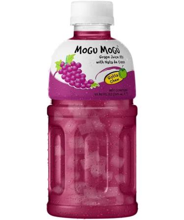 Mogu Mogu Real Fruit Juice with Nata De Coco 320ml - 5 Bottles Random Flavours - Buy Online on SooperMarket.com