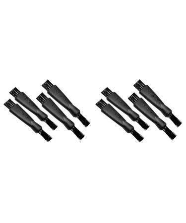 Nicfaky 8Pcs Double Sided Shaver Razor Cleaning Brush Clipper Brush Clipper Cleaning Brush for Men