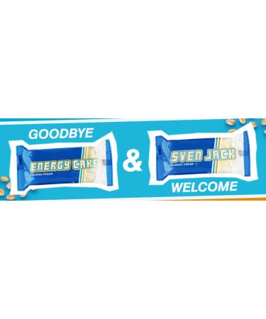 Buy Sven Jack Chocolate Energy Cake - Low Sugar Fitness Flapjacks (125g 12 Pack) - Long-Chain Carbs for Everyday Energy - International Shipping Available - Buy Online on SooperMarket.com