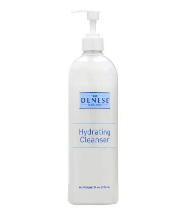 Dr. Denese SkinScience Hydrating Cleanser with Powerful Antioxidants Vitamin E Aloe Vera Extract - Remove Make-Up Dirt & Oil Without Drying Out Skin - Cruelty-Free - 24oz 24 Ounce