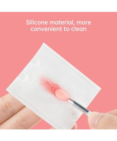 Silicone Lip Brushes Mini Lip Scrub Exfoliating Brush Reusable Lip Balm Applicators 6pcs for Lip Care Lip Gloss Lip Masks Eyeshadow - Buy Online on SooperMarket.com