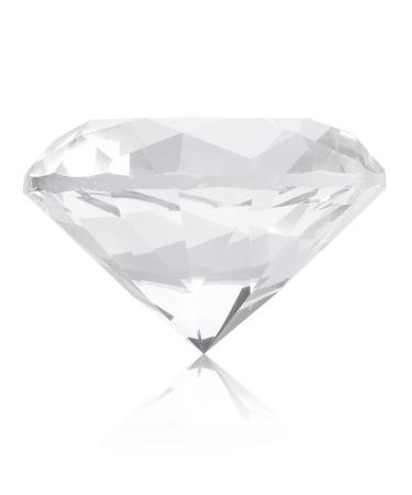 Glass Crystal Diamond Nail Art Display Tool Nail Art Display Photography Decoration 2 Colors(White)