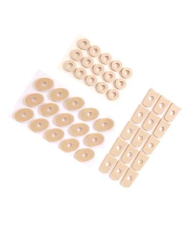 PLAFOPE 3 Pieces Protection Pad Bandages Toe Cushions for Corns Prevention Pads U Shaped Corn Pad Label Sticker Foot Sole Stickers Foot Patch Protector Foot Pastes Eva Foam