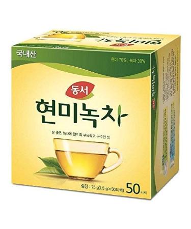 Dong Suh Brown Rice Green Tea 50 Teabags 75g