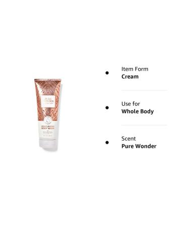 Bath and Body Works Pure Wonder Moisturizing Body Wash 10 oz - 10 Fl Oz (Pack of 1) - Buy Online on SooperMarket.com
