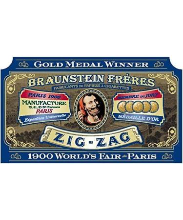ZIG-ZAG Rolling Papers Original White 70mm Natural Gum Arabic - Pack of 6 (32 Papers per Booklet, 32 Count) - Buy Online on SooperMarket.com
