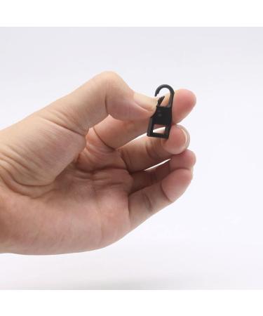Zipper Pull Tab Replacement Set for Luggage and Backpacks - Black (4pcs) - Buy Online on SooperMarket.com
