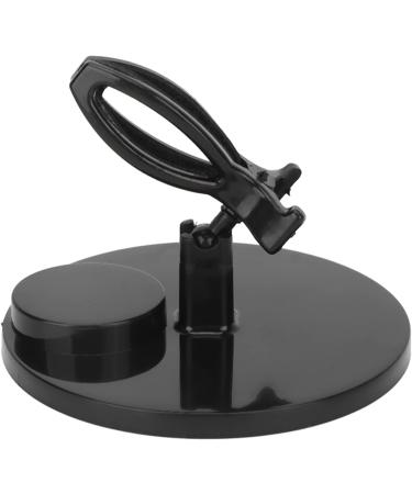Nail Polish Bottle Holder Stand with Tilter Function Anti-Spill and Prevent Fall Off Nail Gel Fixing Clip for Manicure Painting (Wide Base)(Black) - Buy Online on SooperMarket.com