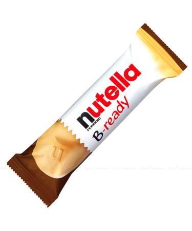 Nutella B-Ready x 15 Bars | Wafers Filles with Hazenut Cocoa | Easy Snack | On The Go to Work - Home Nutella Bars | Individually Wrapped | Easy to Go | Sold by EPL - Buy Online on SooperMarket.com