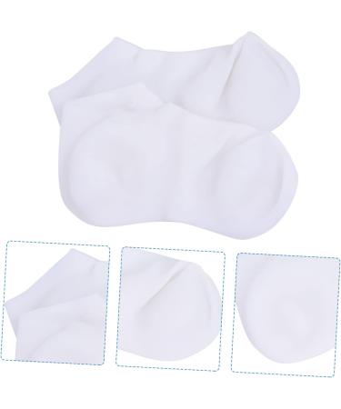 minkissy 2 Pairs Protective Socks Pumps High Heels for Women Socks for Moisturizing Feet Heel Moisturizing Socks Heel Boots Gel Preserve Moisture Sock Pedicure Miss Sebs Cotton Socks White - Buy Online on SooperMarket.com