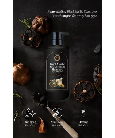 Daeng Gi Meo Ri Black Garlic & Curcumin Shampoo | 16.9 FL. OZ | Nourishing Hair Care for All Hair Types - International Shipping Available - Buy Online on SooperMarket.com