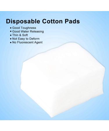 1000Pcs Disposable Cotton Pads for Makeup Removal & Nail Polish Wipes | Soft Absorbent Cotton Wipes for Face & Sun Repair Ideal for Easy Cleaning - Buy Online on SooperMarket.com