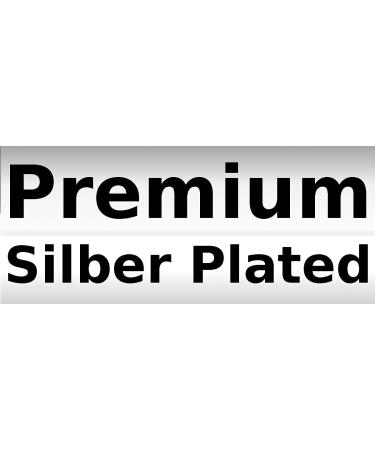 Premium Silver Jug Children's Rattle with Bite Ring - 7cm Noble Silver-Plated Gift Packaging - Buy Online on SooperMarket.com