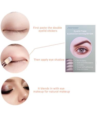 Shop Eyelid Lifter Strips - 6MM Double Eyelid Tape for Instant Eye Lift | Perfect for Hooded & Droopy Lids | 24-Hour Hold - Buy Online on SooperMarket.com