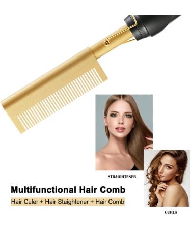 Buy Hot Comb Electric Straight Comb - Hair Curler & Straightener with US Plug | Fast International Shipping - Buy Online on SooperMarket.com