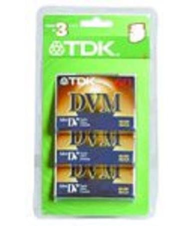 TDK MiniDV Tapes, 60 Minute (3-Pack)
