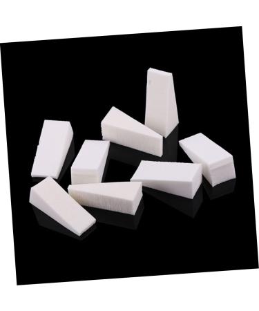 NOLITOY 60 Pcs Nail Sponge Triangle Makeup Tools | Nail Art Design Gradient Sponge | Soft Manicure Powder Puff & Nail Brush | Perfect for DIY Nail Art - Buy Online on SooperMarket.com