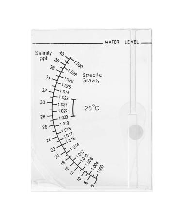 Coral Aquarium Salt Meter - Sea Water Hygrometer for Accurate Aquaculture Salt Content Measurement - Buy Online on SooperMarket.com