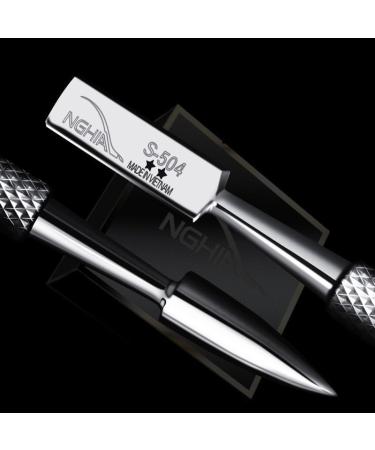 Stainless Steel Nail & Cuticle Care: Precision Toolsfor At-Home Manicures & Pedicures-Expert Silver - Buy Online on SooperMarket.com