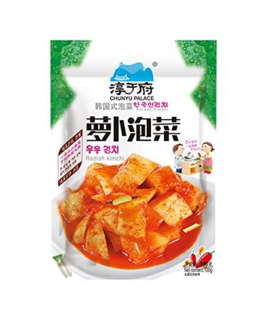 Chunyu Palace Korean Kimchi - Radish Kimchi 100g