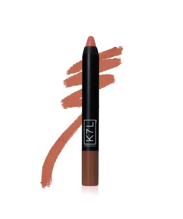 Nude Brown Matte Lipstick Crayon - K7L Bambi - Long-Lasting Formula - Buy Online on SooperMarket.com