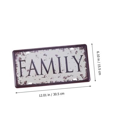 Cabilock Vintage Decor Retro Decor Iron Painting Decor Bar Painting Decor Decorate Metal Tin Painting