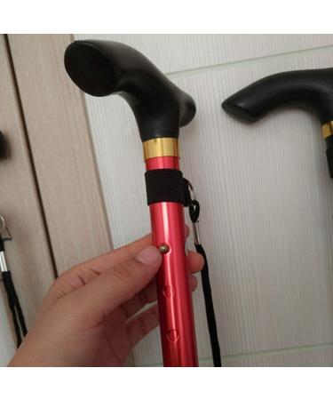Walking Stick Folding Cane Crutches Foldable Stick Booster Ultralight Trekking Pole Telescopic Walking Stick Outdoor Travel Aluminum Crutches - Buy Online on SooperMarket.com
