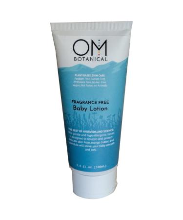 Organic Baby Lotion: 100% Natural  Non-Toxic Full Body Daily Moisturizer for Babies  Toddlers  Children and Adults