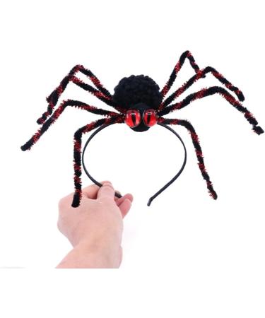 JSGHGDF Funny Araneid Birthday Party Spiderling Headwear Hair Halloween Costume Hairband Green - Buy Online on SooperMarket.com