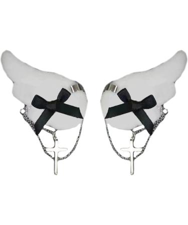 Cool Girls Hair Clip for Women SpiceGirl Hairpins Y2K Hair Clips Hair Style Accessories for ThinBang Animes Headdress Angel Wing Hairclip Hair Barrettes Hairclip Ornaments Black - Buy Online on SooperMarket.com