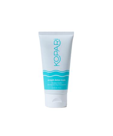 Kopari ArmPit Detox Mask | Helps Aid The Transition To Using Natural Deodorant | Bamboo  Charcoal and Bentonite & Kaolin Clays | Underarm Detoxifying Mask | Neutralize Odor & Purify Pores