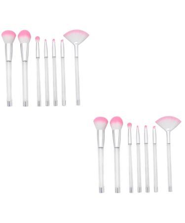 14 Pcs Makeup Brush for Women Blush Brush Cosmetics Brush Face Powder Blush Makeup Makeupset Foundation Makeup Brush Glitter Makeup Blending Brush for Makeup Cute Makeup Flash Suit