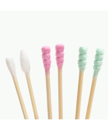 1000pcs Spiral Cotton Stick Swabs - Ideal for Cleaning & Personal Care | International Shipping Available - Buy Online on SooperMarket.com