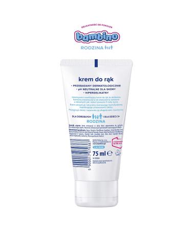 Buy Bambino Family Hand Cream 75ml - Nourishing & Moisturizing for All Skin Types | Fast International Shipping - Buy Online on SooperMarket.com