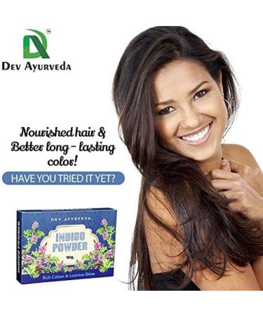 LOGY Dev Ayurveda Organic Indigo Powder (100 G) - Buy Online on SooperMarket.com