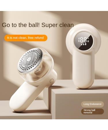 Professional Rechargeable Fabric Shaver with Digital Display Enhanced 6-Leaf Blades for Lint Removal Clothes Furniture-A Durable - Buy Online on SooperMarket.com
