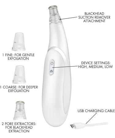 True Glow by Conair MD02C Microdermabrasion Beauty Tool white - Buy Online on SooperMarket.com