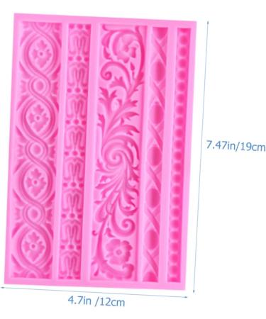 2pcs Silicone Cake Mold Silicone Candy Cake Lace Mold Silicone Cupcake Molds Wedding Cake Decor Silicone Chocolate Mold Cake Baking Sunflower Mold Pattern Silica Gel Baking Mold 19X12X1CMx2pcs - Buy Online on SooperMarket.com