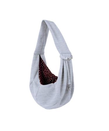 BUYGOO Puppy Sling Carrier Bag for Small Dog Cat Comfortable and Durable Pet Sling Shoulder Bag Travel Carrier Bag for Puppy Kitty Small Dogs Cats