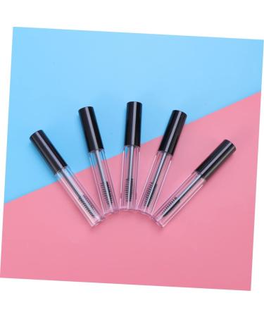 Healvian 5pcs Empty Tube Funnel Empty Mascara Bottle Empty Eyelashes Bottle Storing Eyelash Cream Black - Buy Online on SooperMarket.com