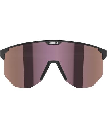 Bliz Hero Sports Glasses - Matte Black-Brown Pink Multi | Premium Performance Eyewear for Active Lifestyle - Buy Online on SooperMarket.com