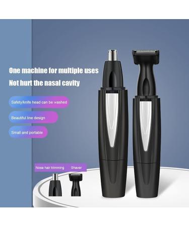 TEMKIN 2-in-1 Electric Nose Hair Trimmer & Facial Hair Shaver - USB Rechargeable Ear Hair & Eyebrow Trimmer Tool for Precision Grooming - Buy Online on SooperMarket.com