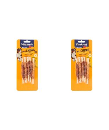 Vitakraft DeliChews Dog Chew Roll Chicken S 1x 5 pcs 55 g (pack of 2) for small dogs 55 g (pack of 2)