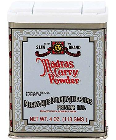 Sun Brands Madras Curry Powder, 4 oz Original Version