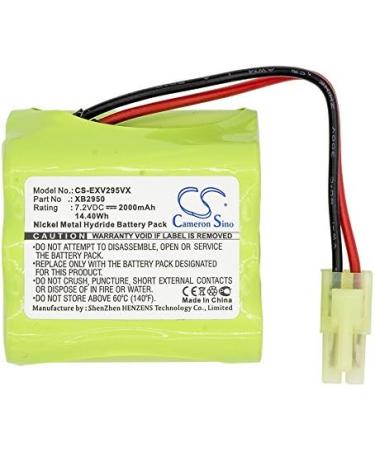 High-Performance 7.2V Replacement Battery for Euro Pro V2950A V2945Z | XB2950 2000mAh International Shipping - Buy Online on SooperMarket.com